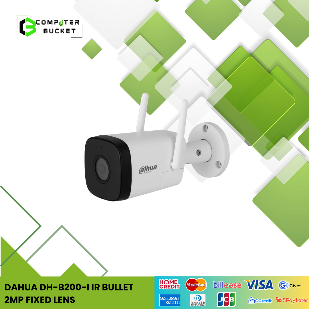 DAHUA DH-B200-I IR BULLET 2MP Fixed lens