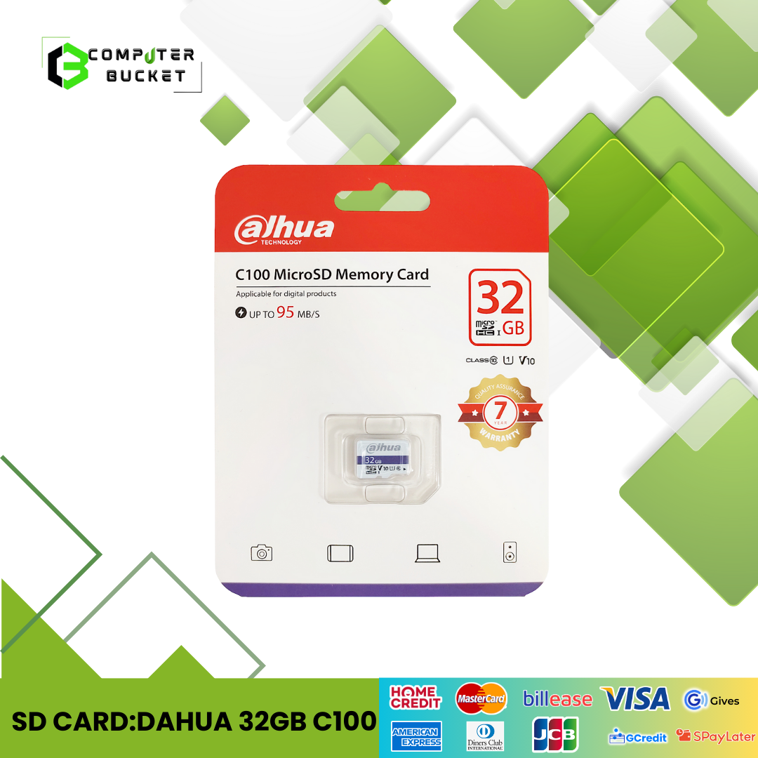 SD CARD:DAHUA 32GB C100