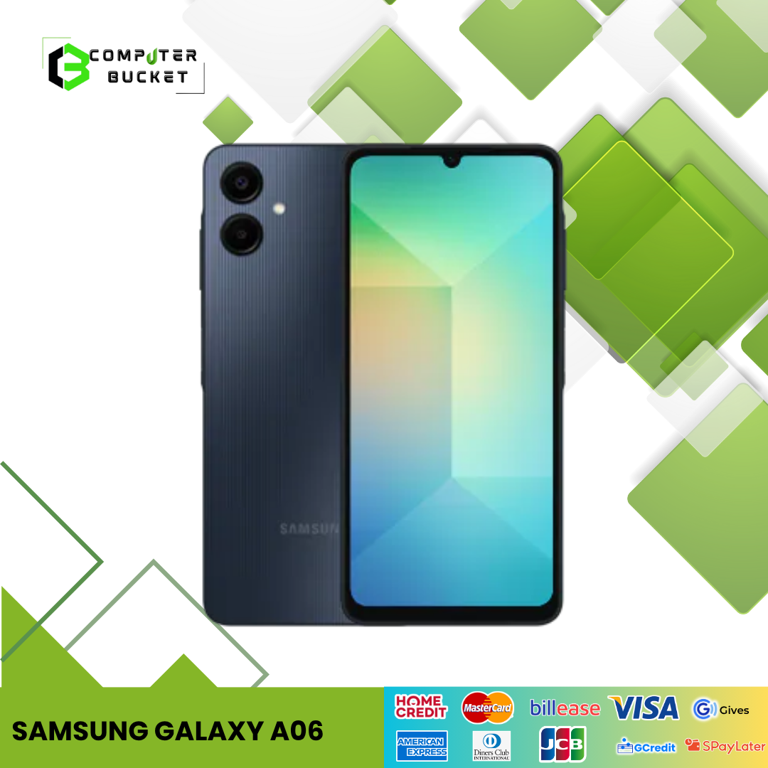 SAMSUNG GALAXY A06 FREE TUMBLER | EARPHONE | TEMPERED GLASS