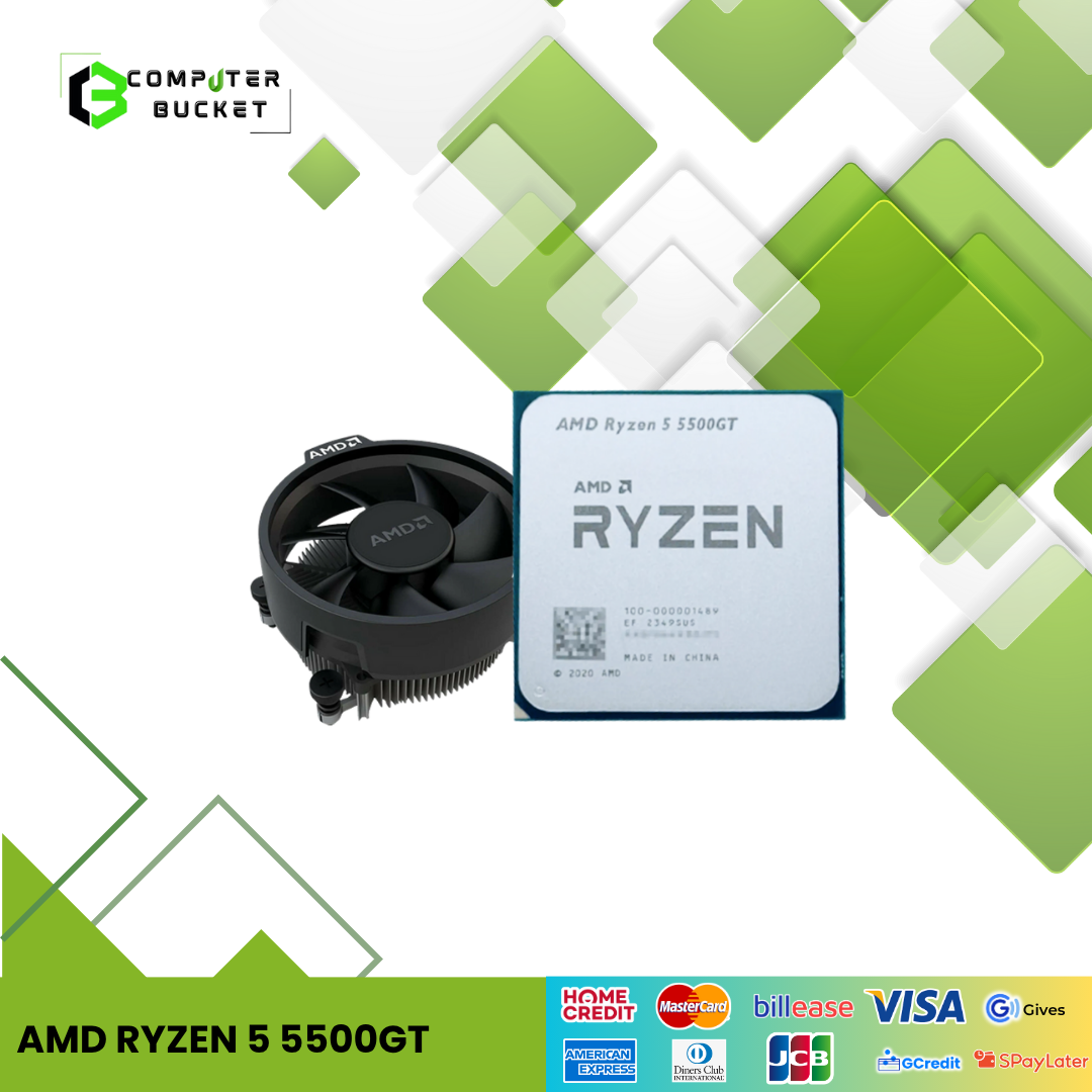 AMD RYZEN 5 5500GT WITH WRAIGHT STEALTH
