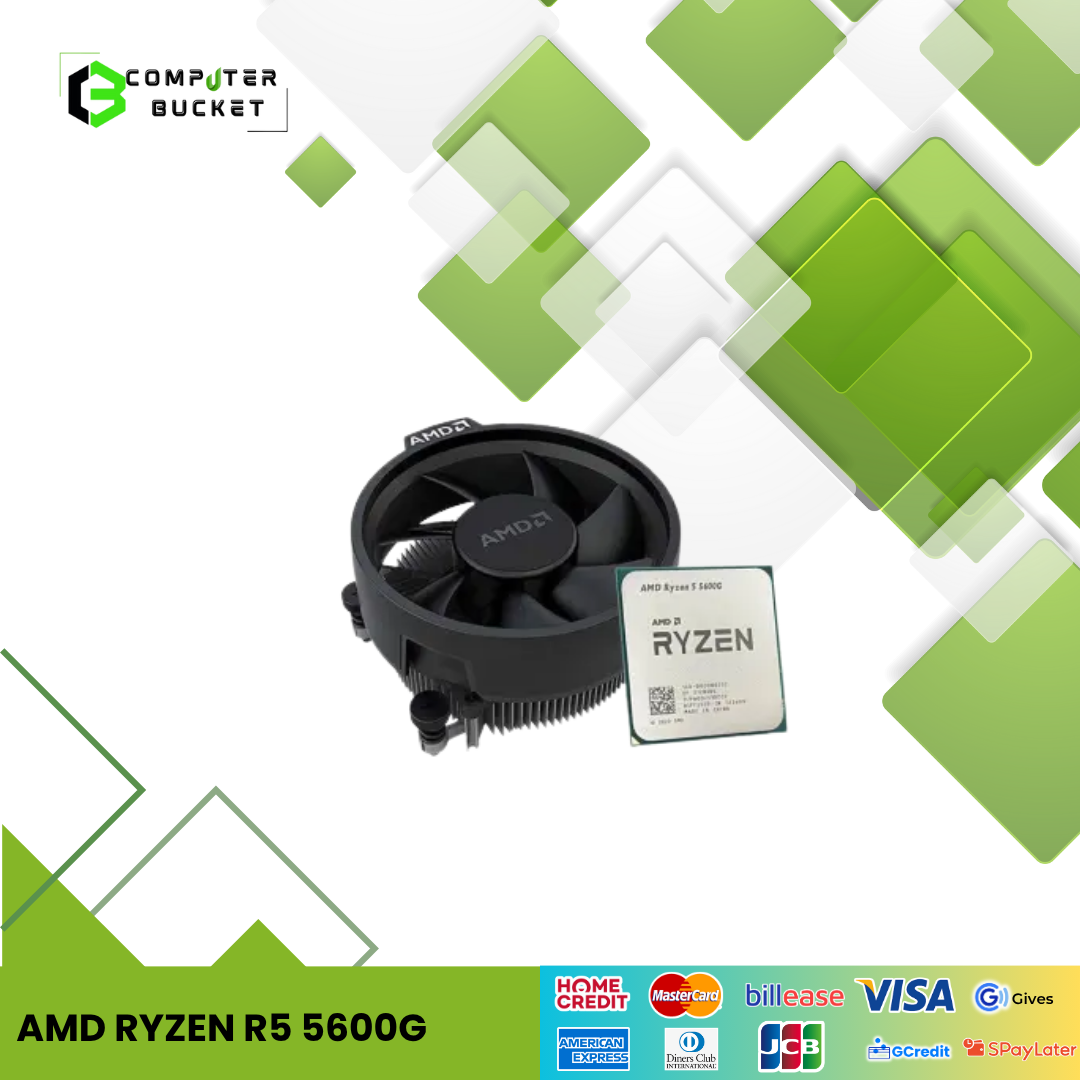 AMD RYZEN R5 5600G WITH HEATSINK
