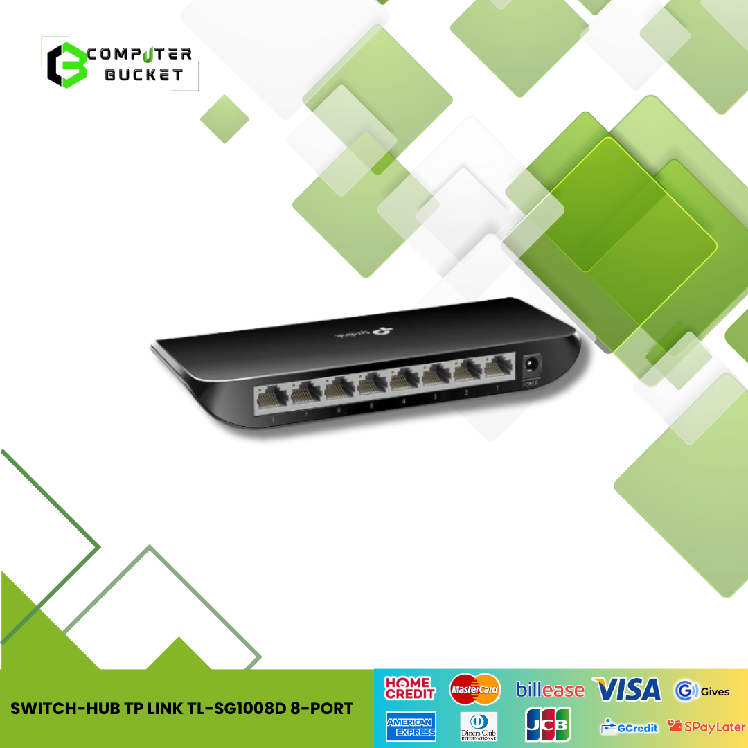 SWITCH-HUB TP LINK TL-SG1008D 8-PORT
