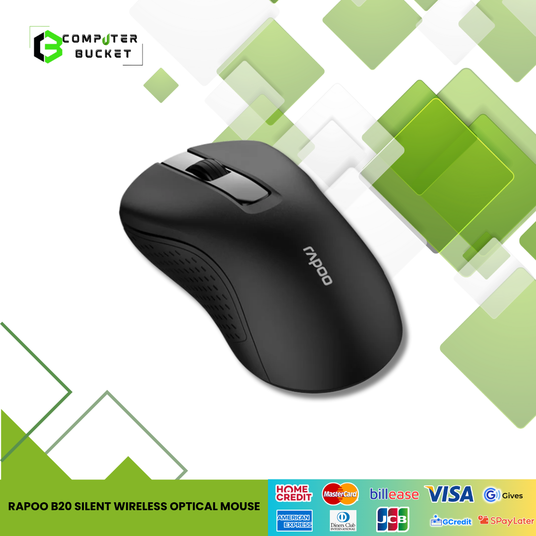RAPOO B20 SILENT WIRELESS OPTICAL MOUSE