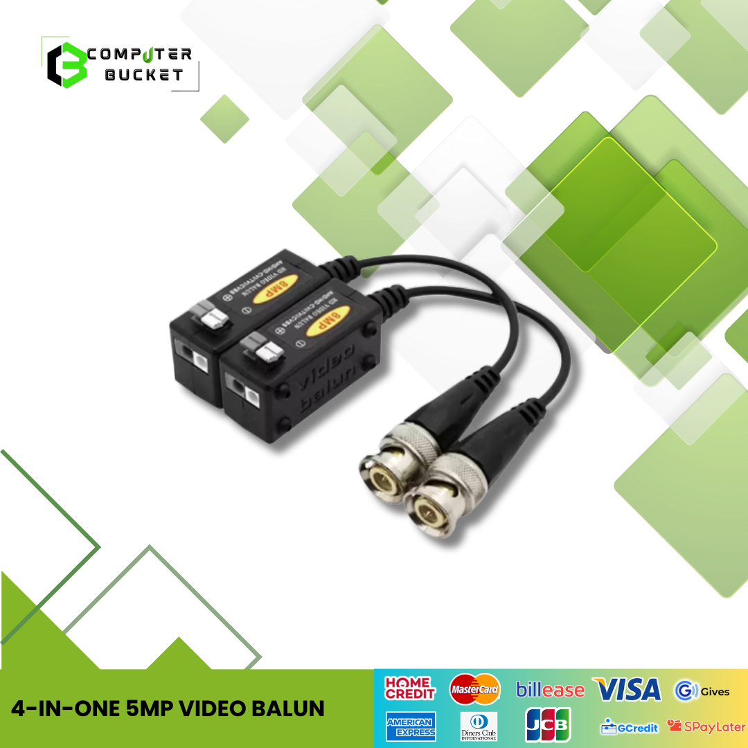 4-IN-ONE 5MP VIDEO BALUN