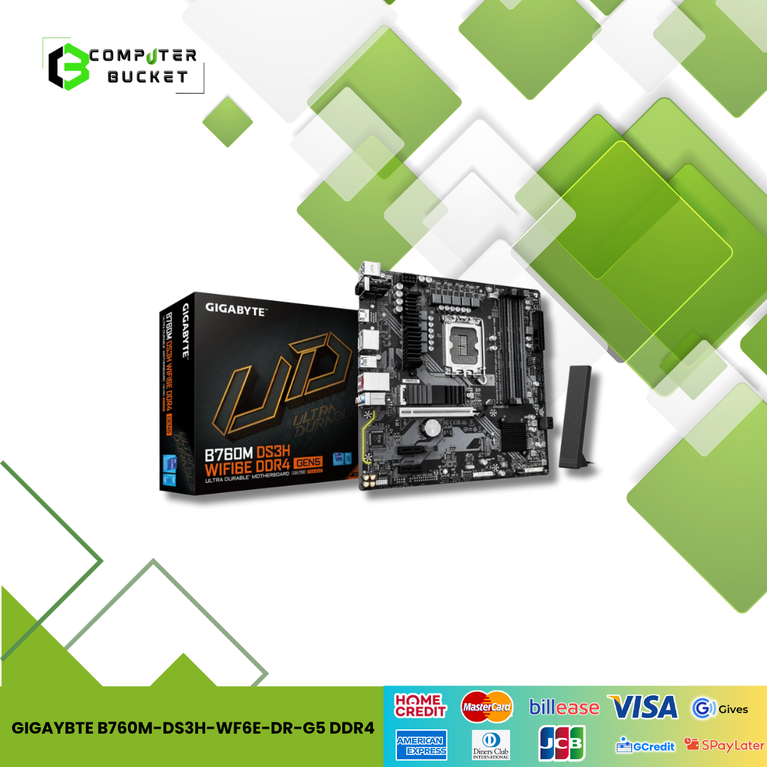 GIGAYBTE B760M-DS3H-WF6E-DR-G5 DDR4