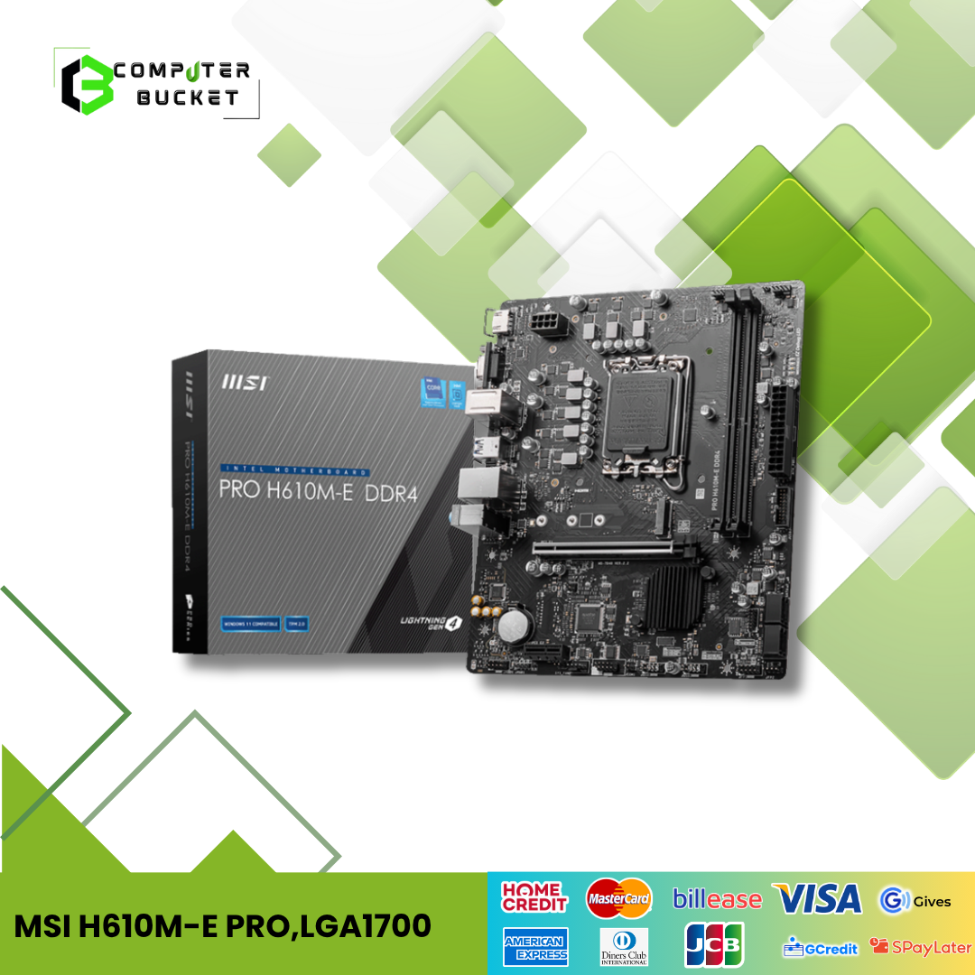 MSI H610M-E PRO,LGA1700