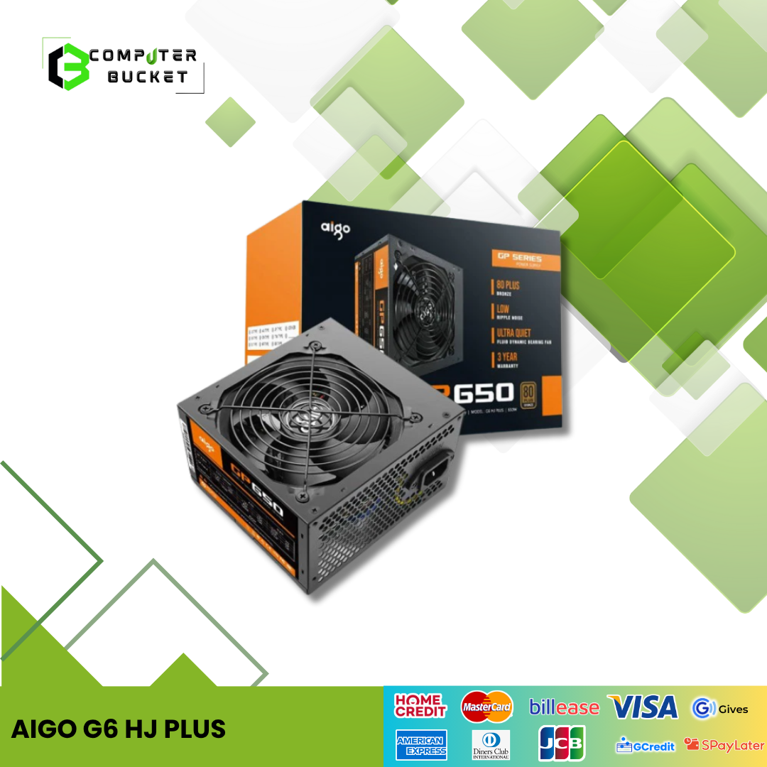 AIGO G6 HJ PLUS 650W 80+ BRONZE GP SERIES