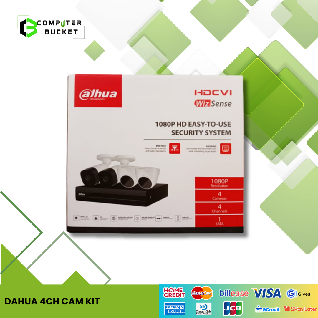 DAHUA 4CH CAM KIT
