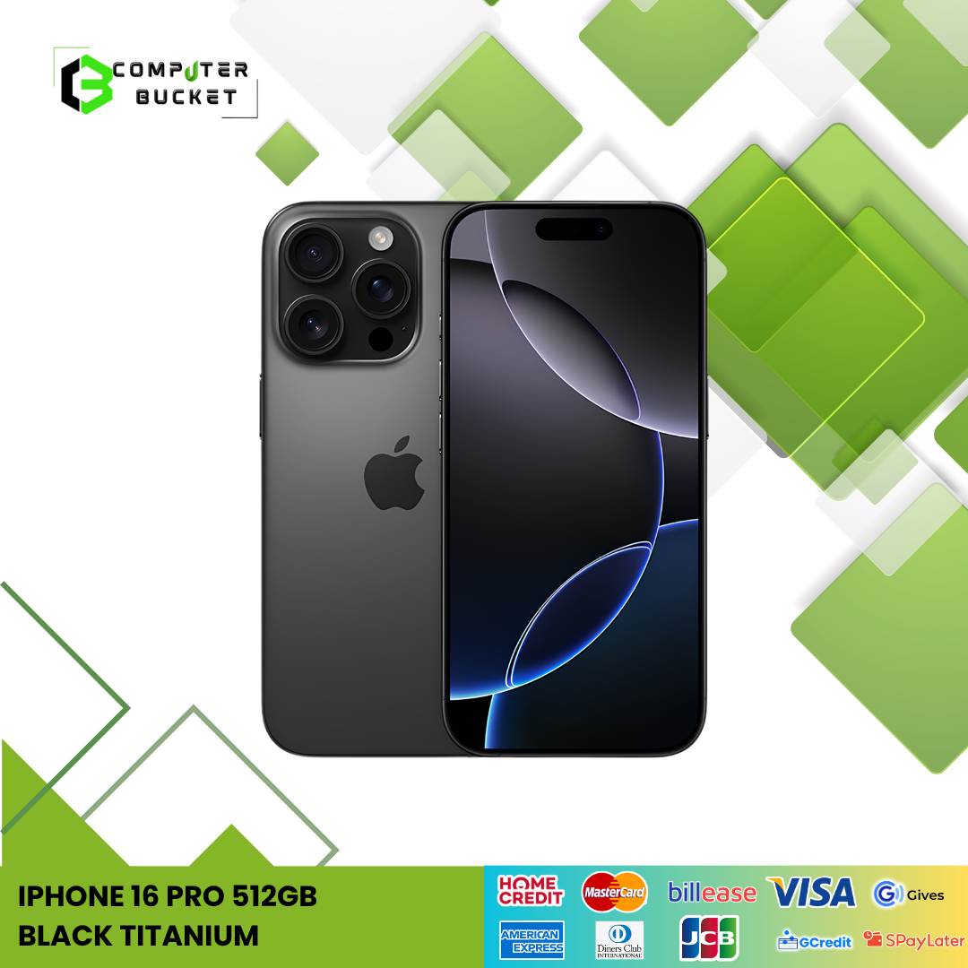 IPHONE 16 PRO 512GB BLACK TITANIUM