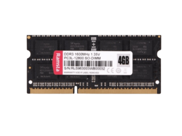 RAMSTA 4GB DDR3 1600Mhz SODIMM