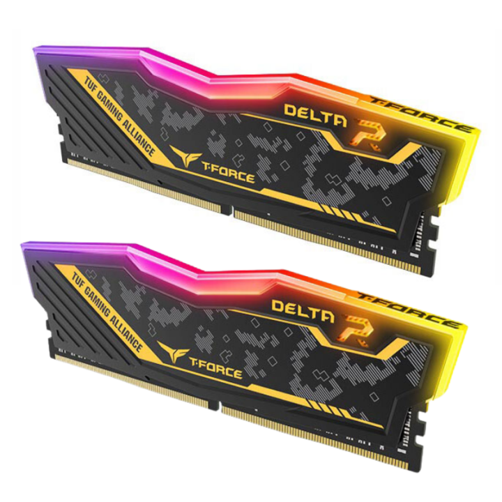 TEAM DELTA TUF 16GB (8GB X 2) DDR4 3200Mhz