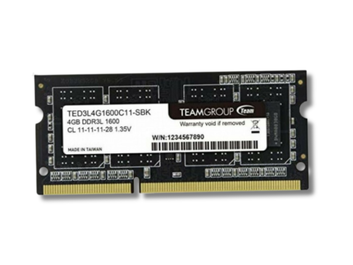 TEAM GROUP 4GB DDR3 1600Mhz SODIMM