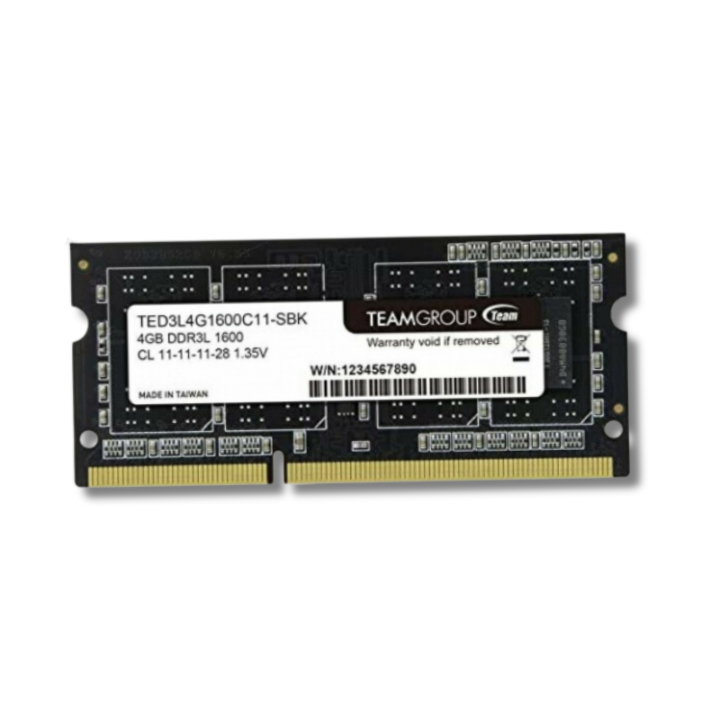 TEAM GROUP 4GB DDR3 1600Mhz SODIMM