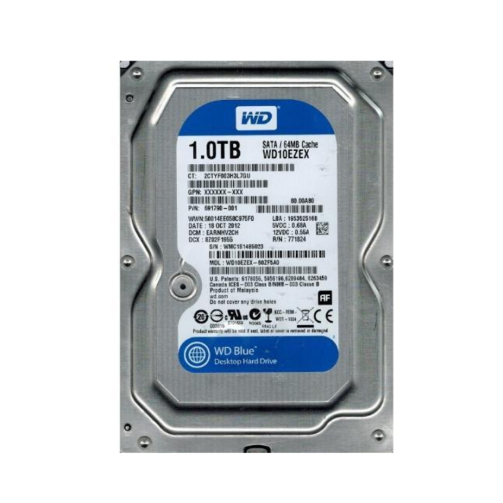 WESTERN DIGITAL 1TB HDD