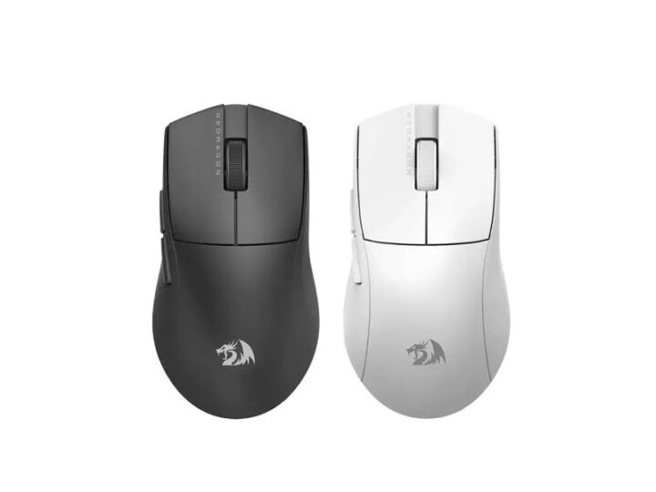 Redragon M916-WL Lite King Wireless Gaming Mouse – Black | White