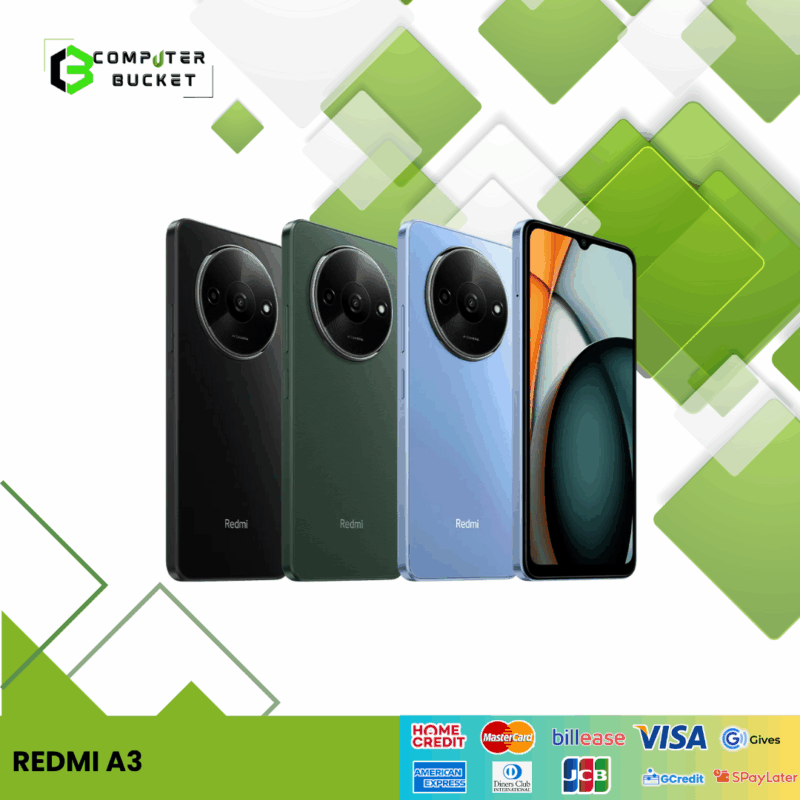 Redmi A3 FREE TUMBLER | EARPHONE