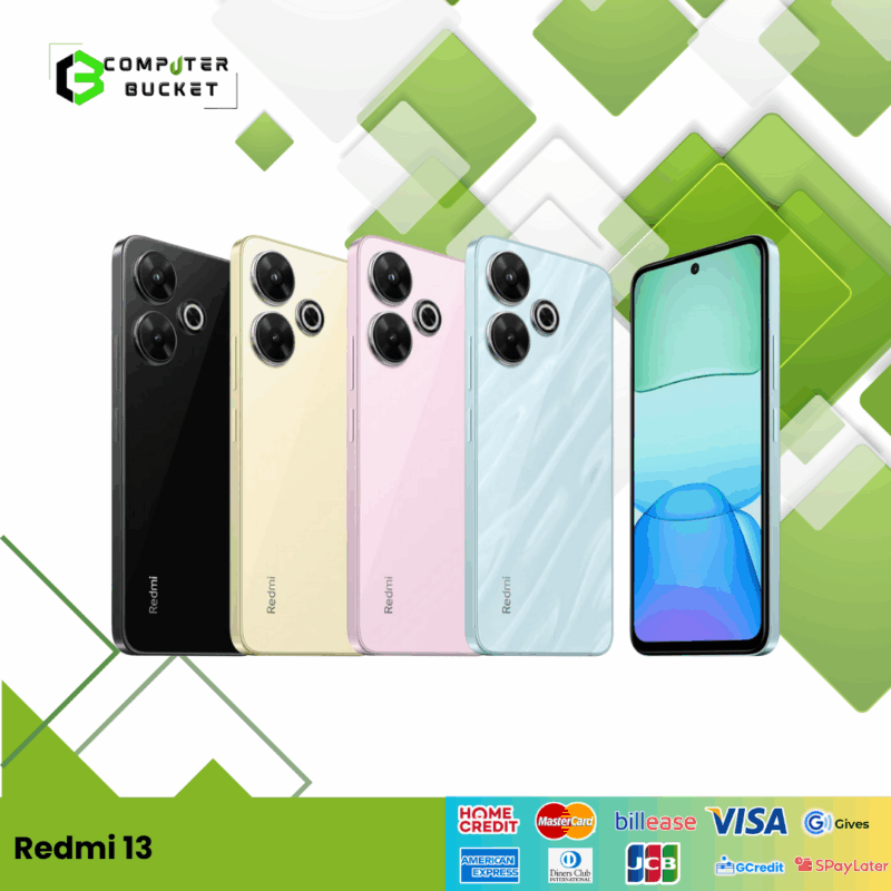 Redmi 13 FREE TUMBLER | EARPHONE