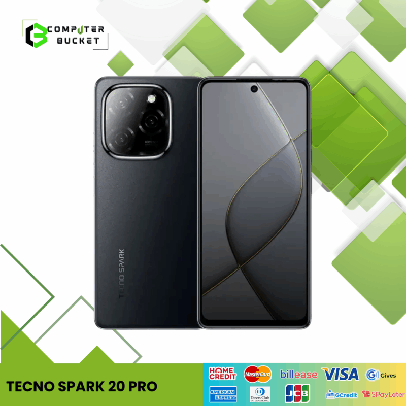 Tecno Spark 20 Pro FREE TUMBLER | EARBUDS | TEMPERED GLASS