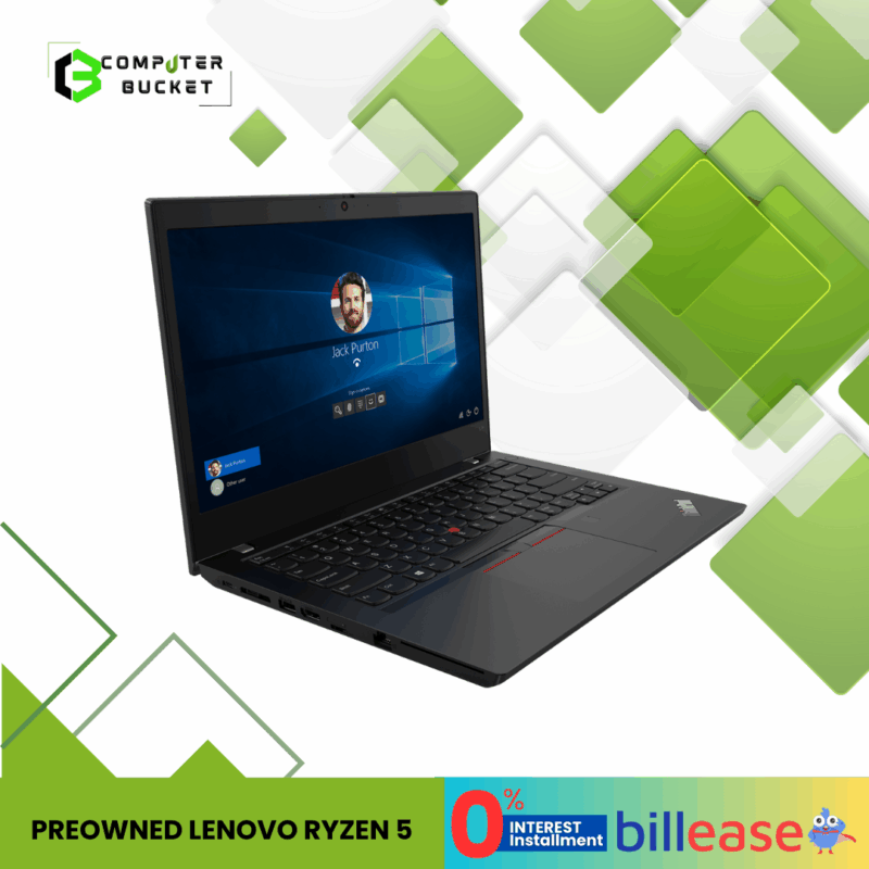 PREOWNED LENOVO RYZEN 5 PRO