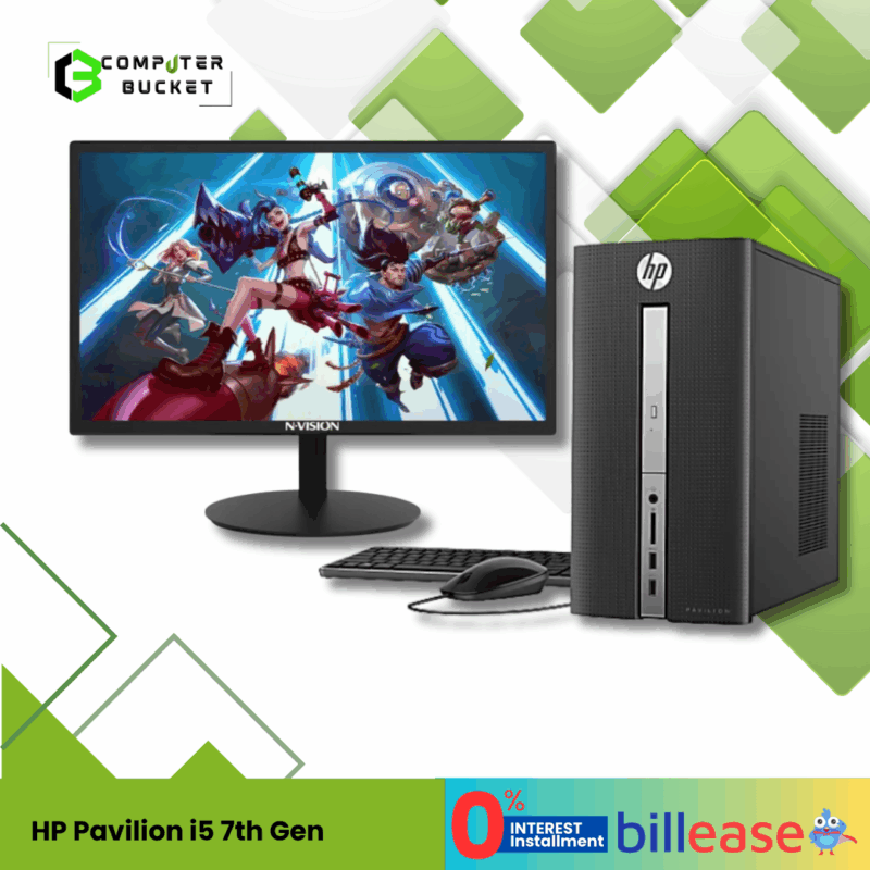 Preowned Desktop: HP Pavilion i5 7th Gen