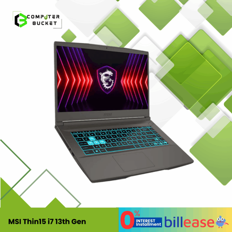 MSI Thin15 i7 13th Gen (B13UCX-2232PH)
