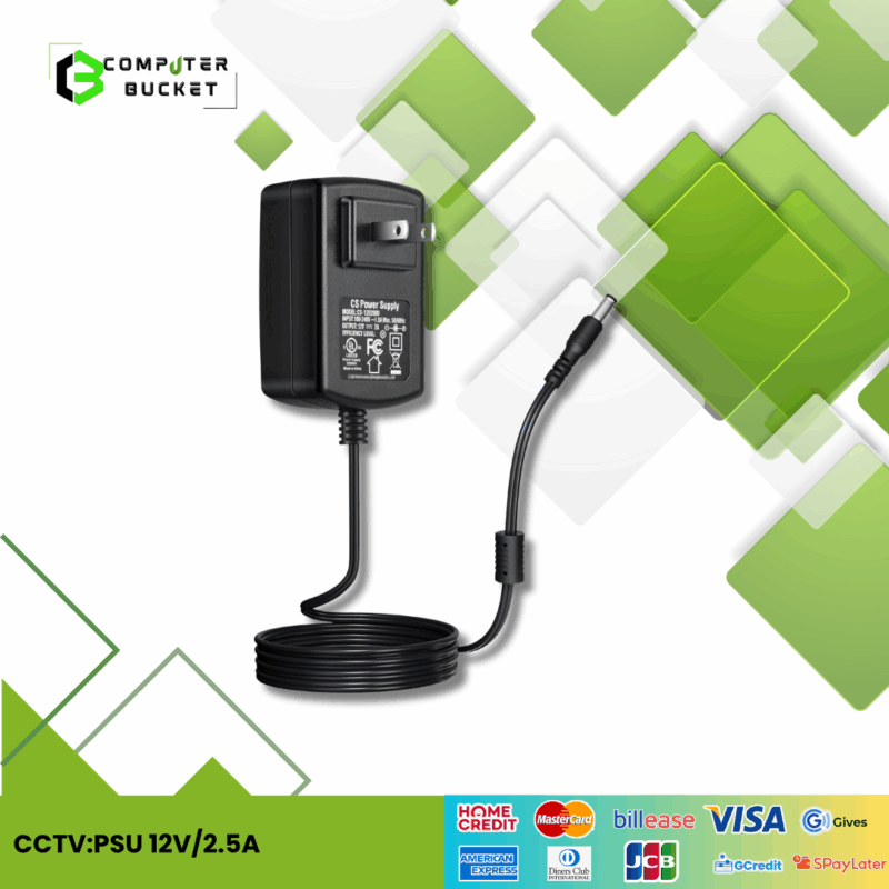 CCTV:PSU 12V/2.5A