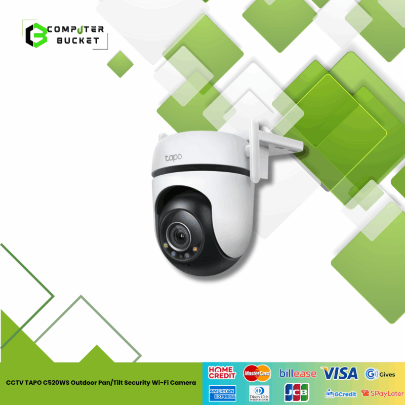 CCTV TAPO C520WS Outdoor Pan/Tilt Security Wi-Fi Camera