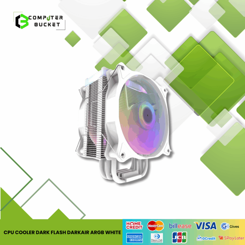 CPU COOLER DARK FLASH DARKAIR ARGB WHITE