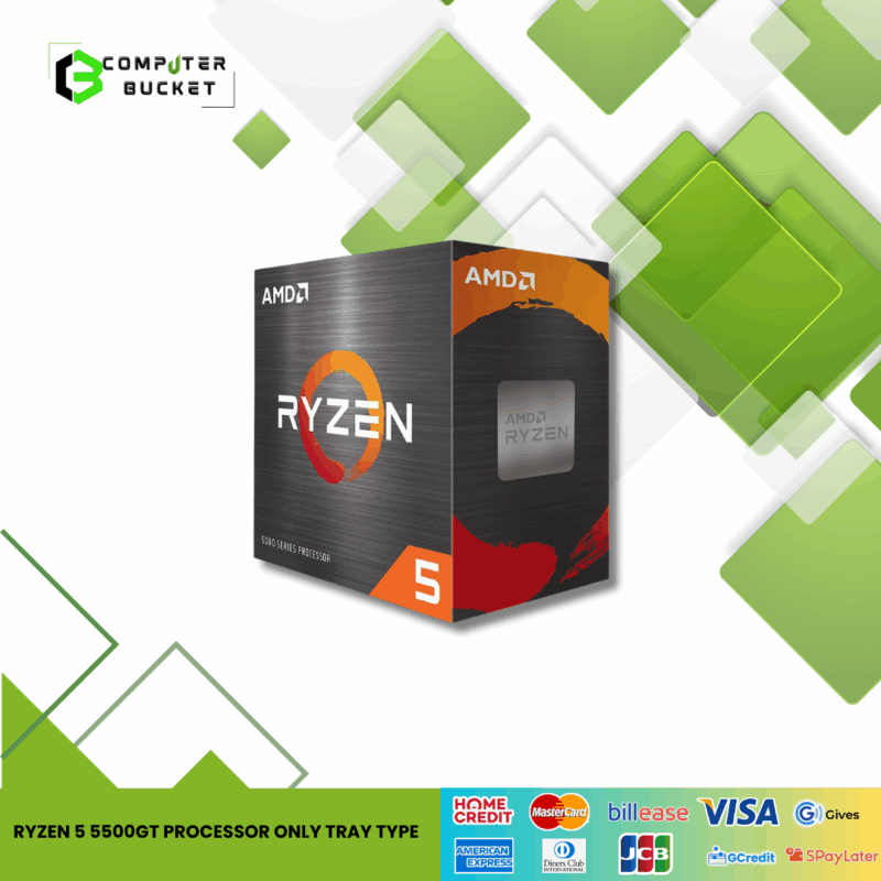 RYZEN 5 5500GT PROCESSOR ONLY TRAY TYPE