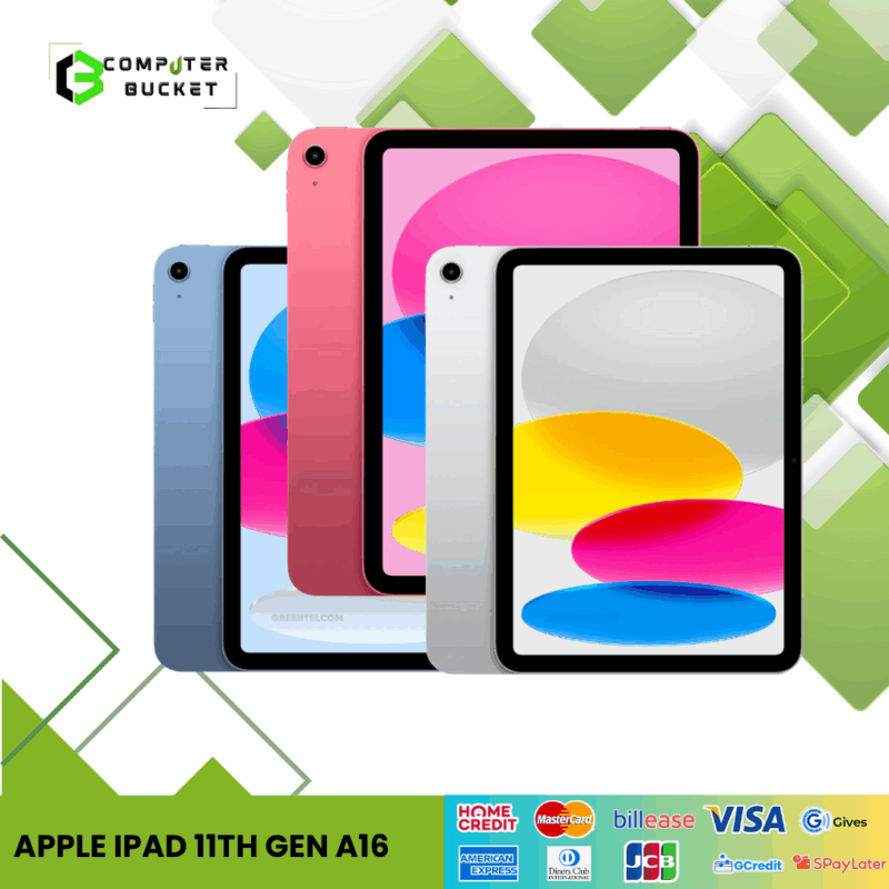 IPAD 11TH GEN A16 128GB (SILVER, PINK, BLUE)