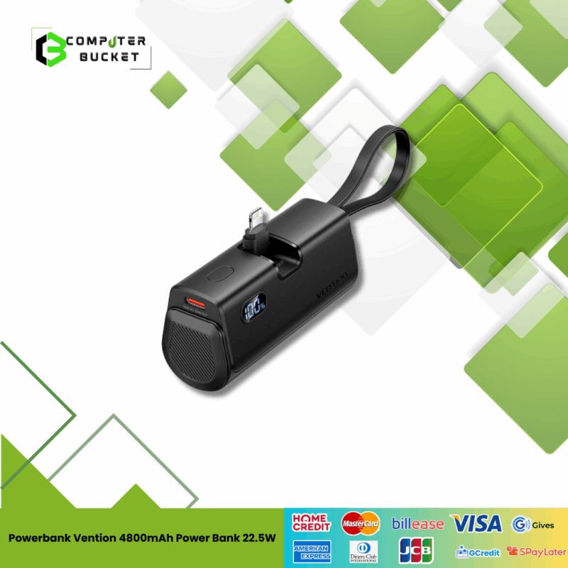 Powerbank Vention 4800mAh Power Bank 22.5W
