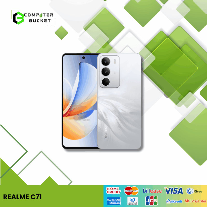 REALME C71 TUMBLER | EARPHONE | TEMPERED GLASS | PHONE STAND
