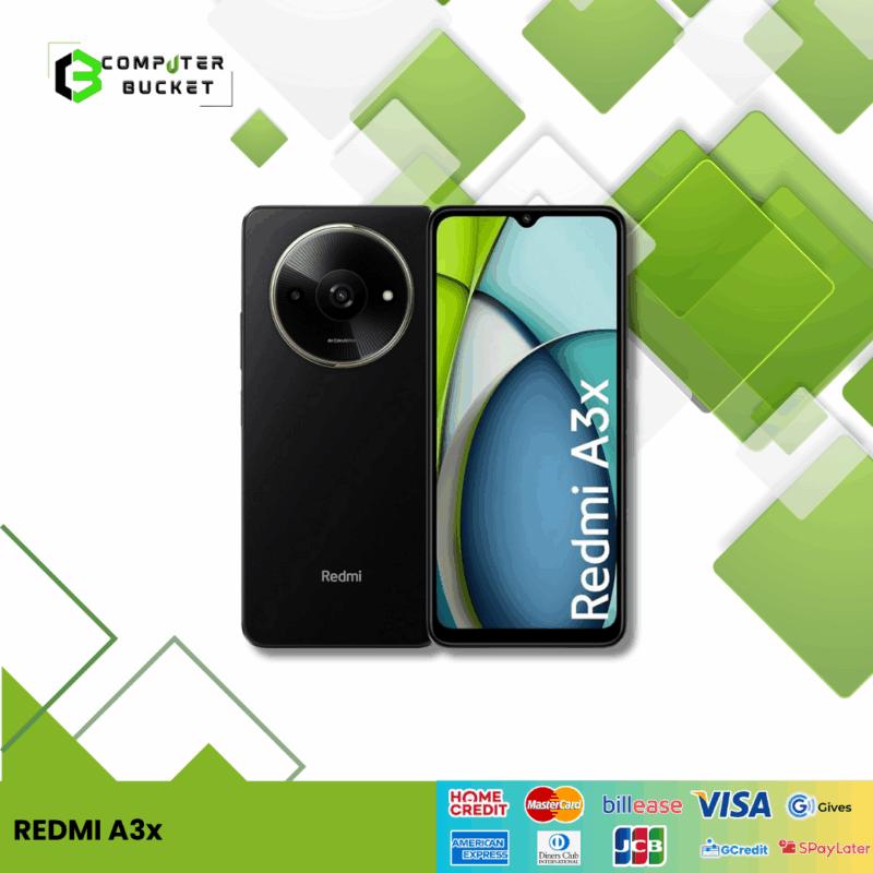 REDMI A3x TUMBLER | EARPHONE | TEMPERED GLASS | PHONE STAND