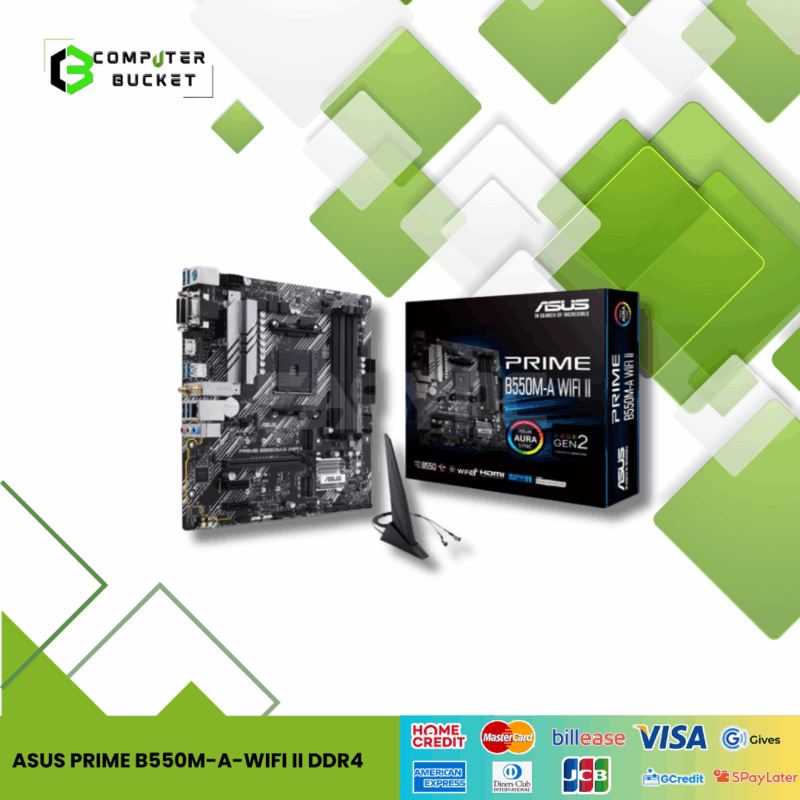 ASUS PRIME B550M-A-WIFI II DDR4