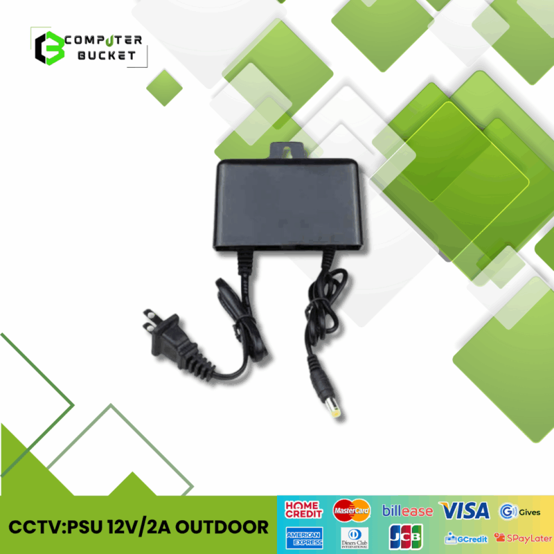 CCTV:PSU 12V/2A OUTDOOR