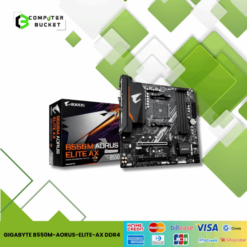 GIGABYTE B550M-AORUS-ELITE-AX DDR4
