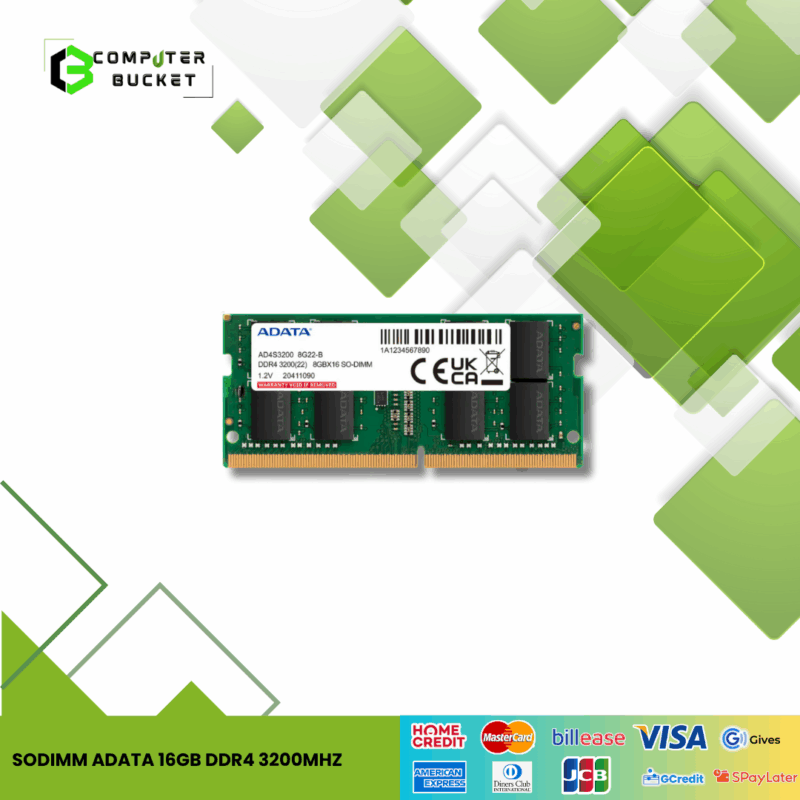 SODIMM ADATA 16GB DDR4 3200MHZ