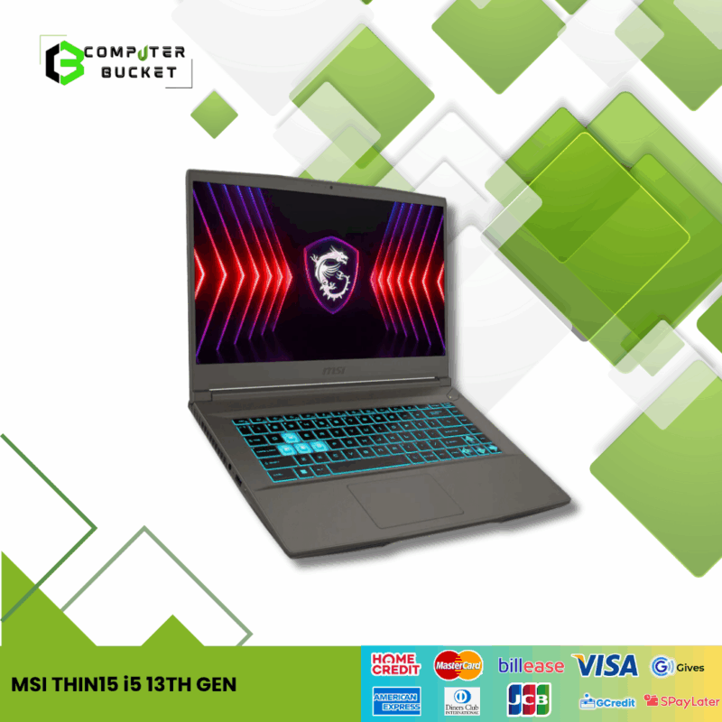 MSI THIN15 i5 13TH GEN (B13VE-1831PH)