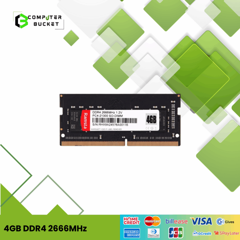 RAMSTA 4GB DDR4 2666MHz SODIMM