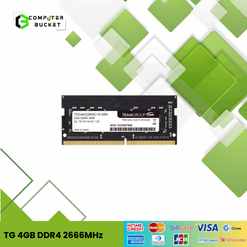 TEAM GROUP 4GB DDR4 2666MHz SODIMM