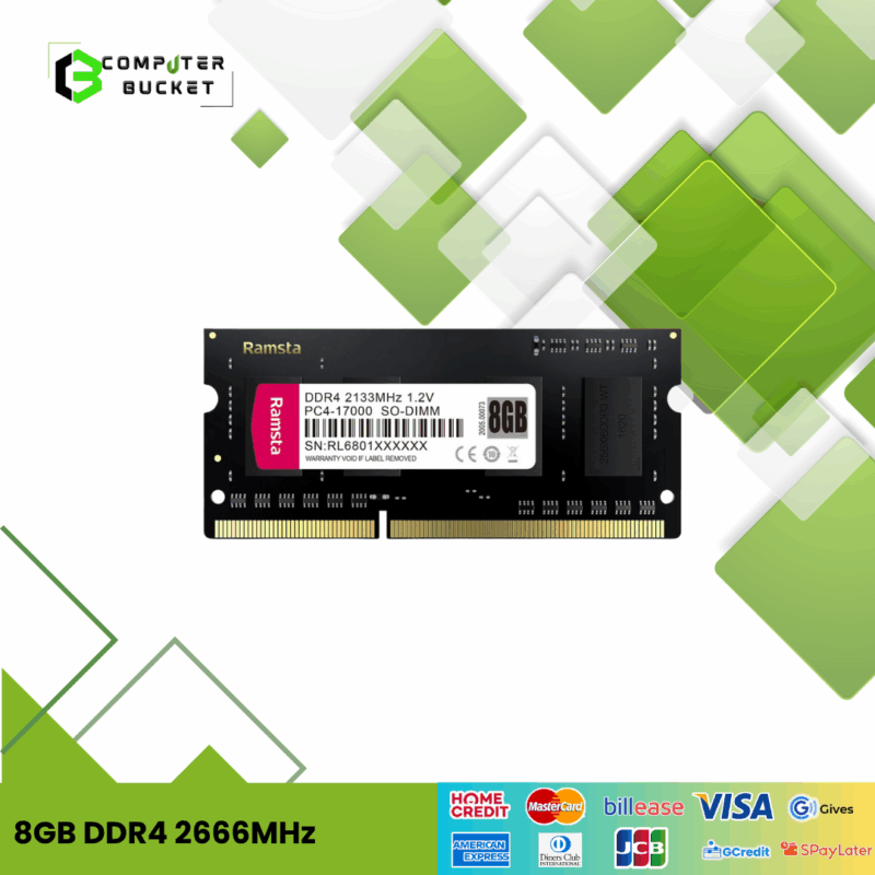 RAMSTA 8GB DDR4 2666MHz SODIMM