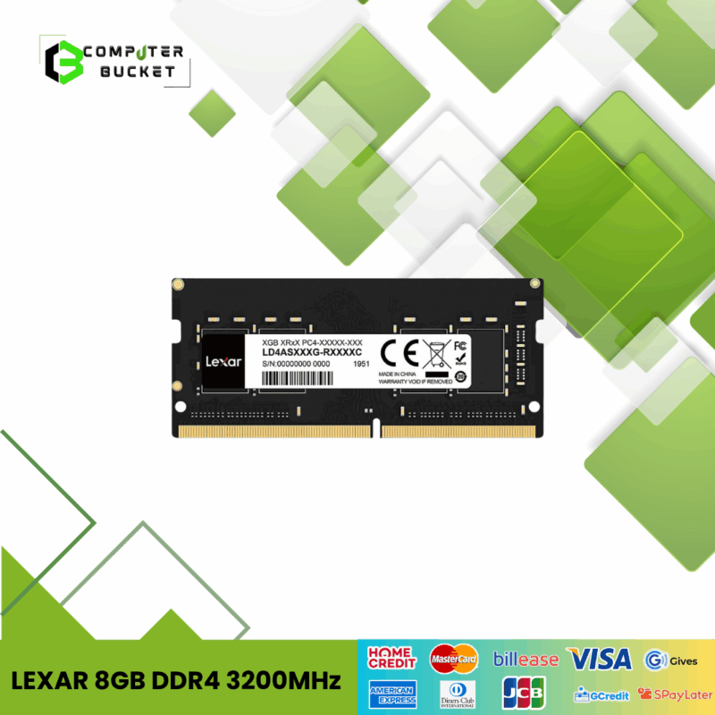 LEXAR 8GB DDR4 3200MHz SODIMM