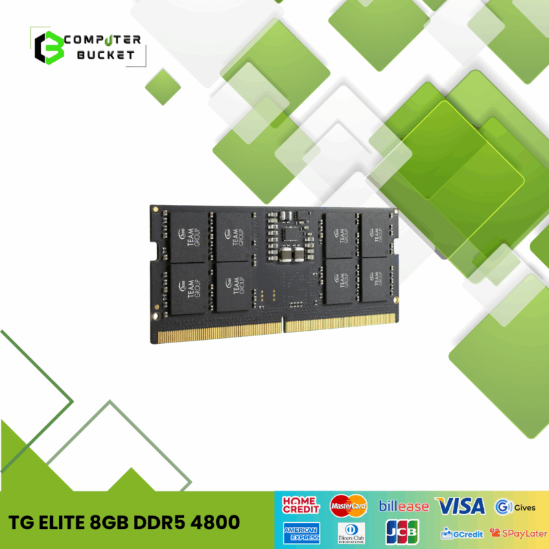TEAM GROUP ELITE 8GB DDR5 4800MHz SODIMM