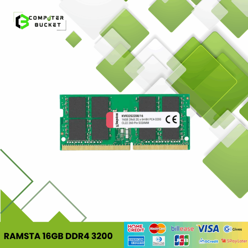 RAMSTA 16GB DDR4 3200MHz SODIMM