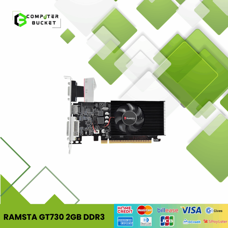 GRAPHICS CARD RAMSTA GT730  2GB DDR3