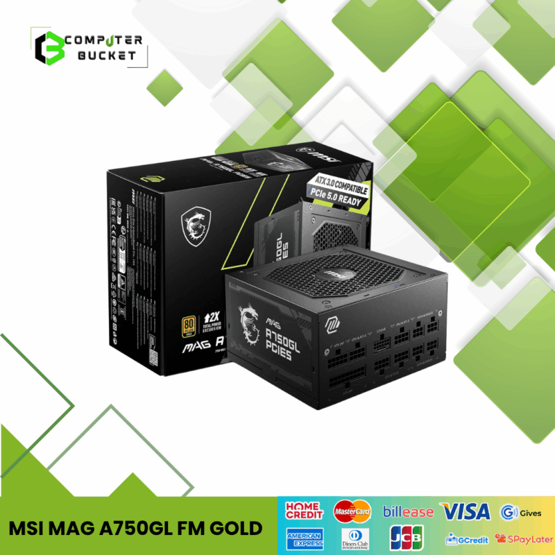 MSI MAG A750GL FULL MODULAR GOLD