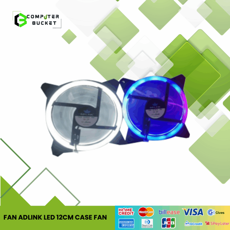 FAN ADLINK LED 12CM CASE FAN