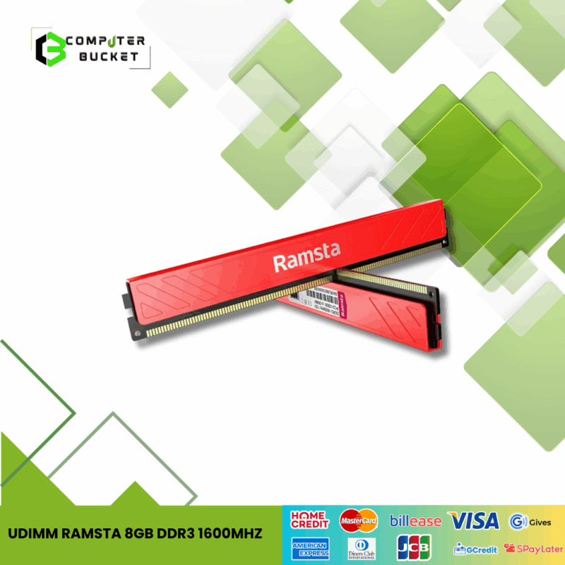 UDIMM RAMSTA 8GB DDR3 1600MHz
