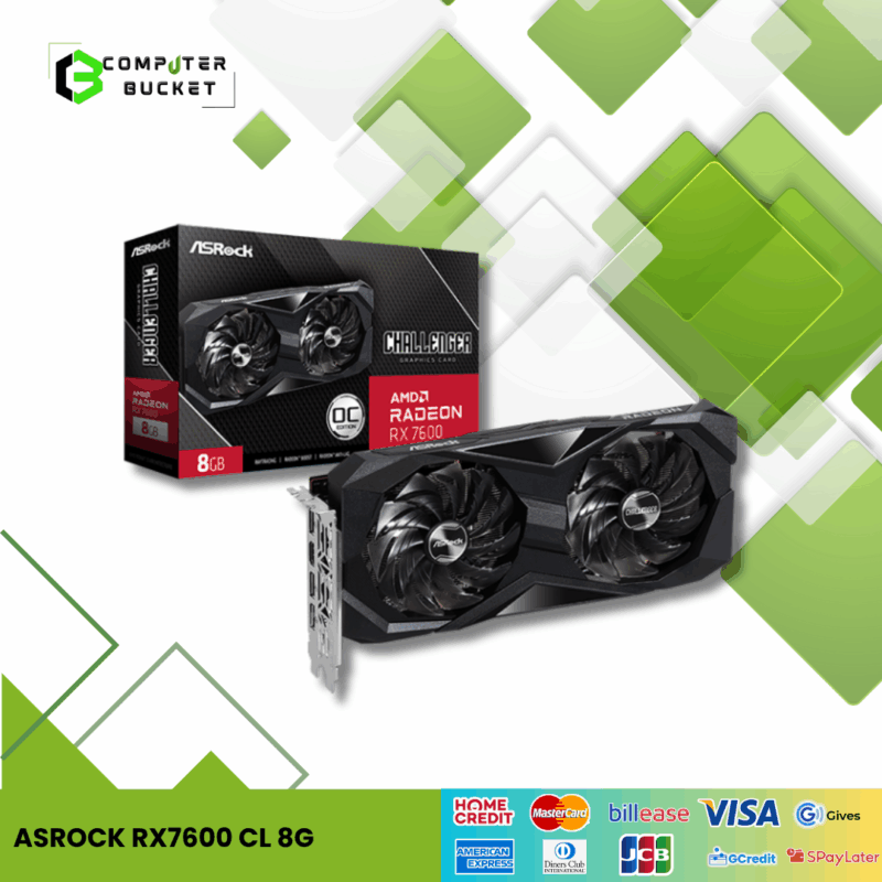 ASROCK RX7600 CL 8G