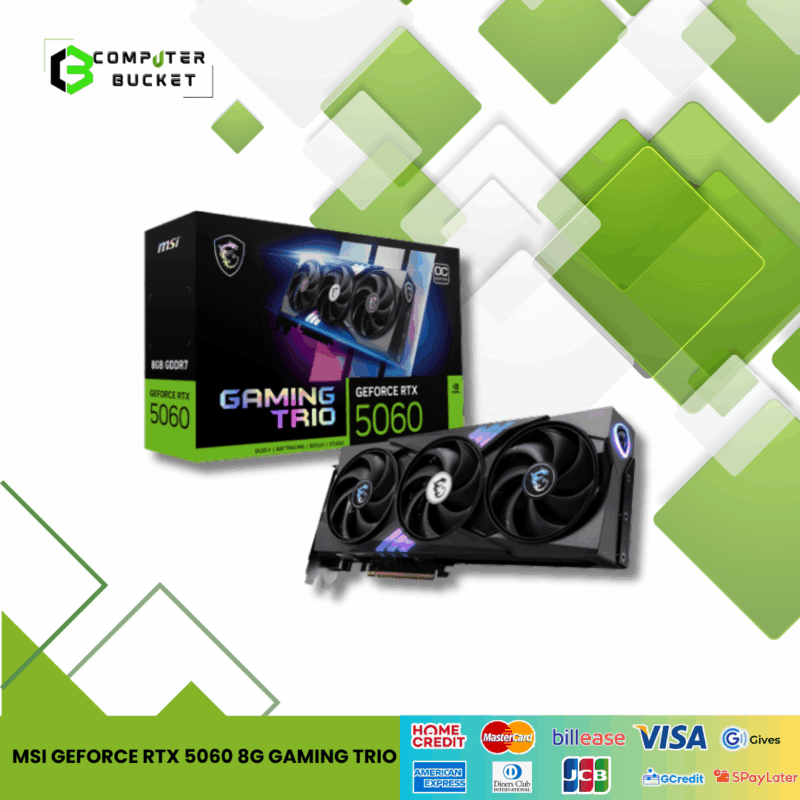 MSI GEFORCE RTX 5060 8G GAMING TRIO